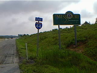 entering Missouri
