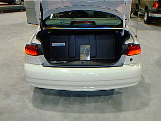 CNG Ford Contour trunk