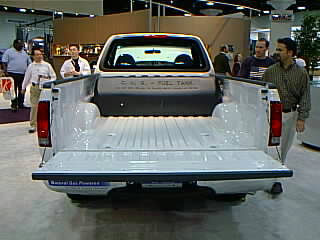 Ford F250 CNG pickup bed