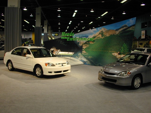 2003 Honda Civic Hybrid and Insight