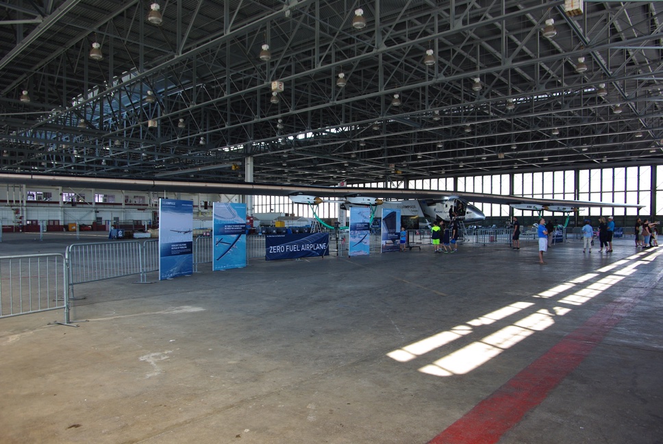 Solar Impulse 2 at Kalaeloa Airport