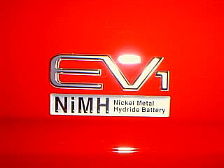 NiMH badge on 1999 EV1